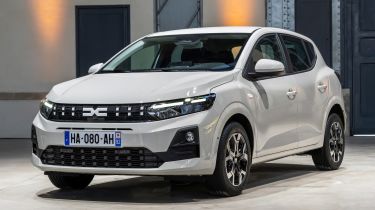 Dacia Sandero facelift - front